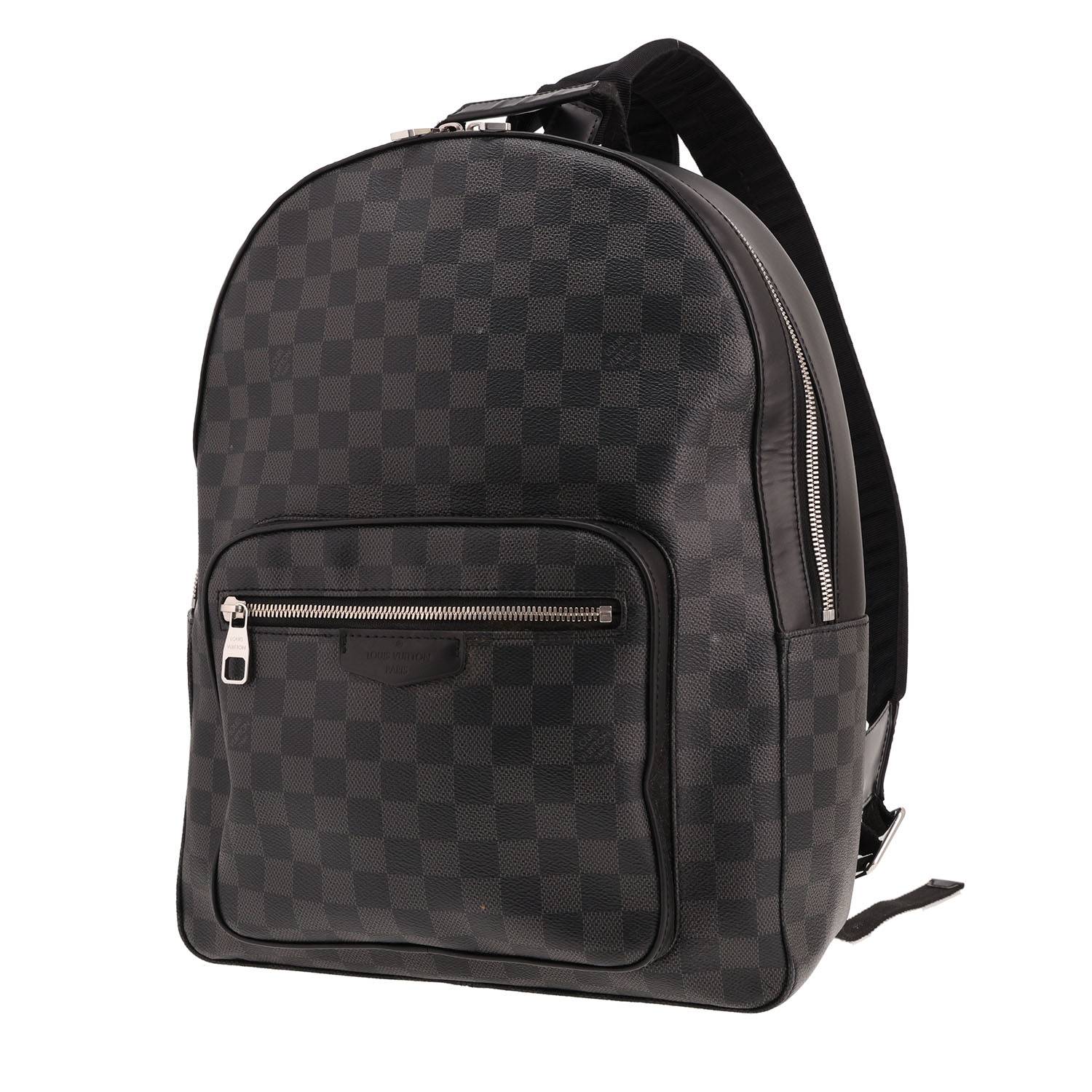 Sac à dos Louis Vuitton Josh damier graphite occasion
