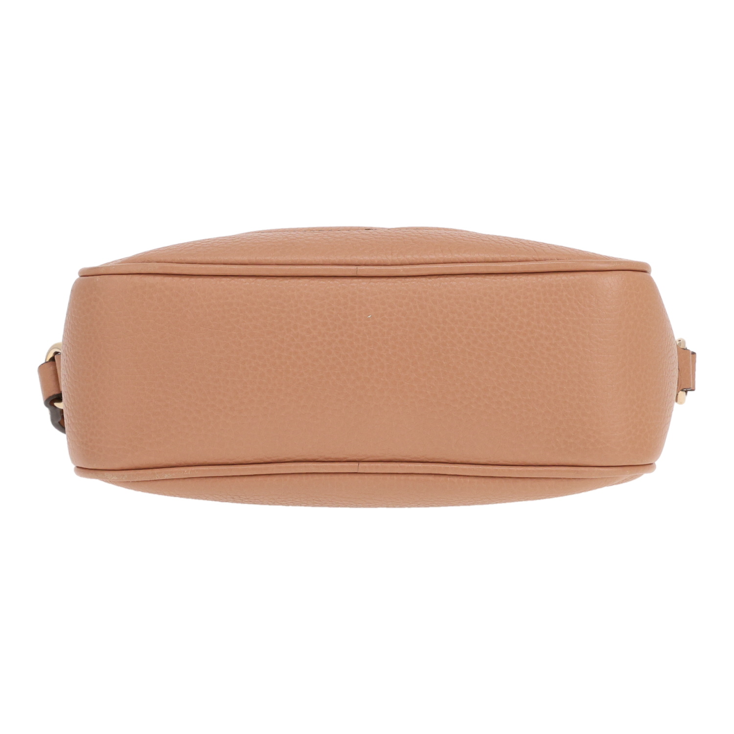 Gucci Soho Disco shoulder bag in beige leather - Detail D1