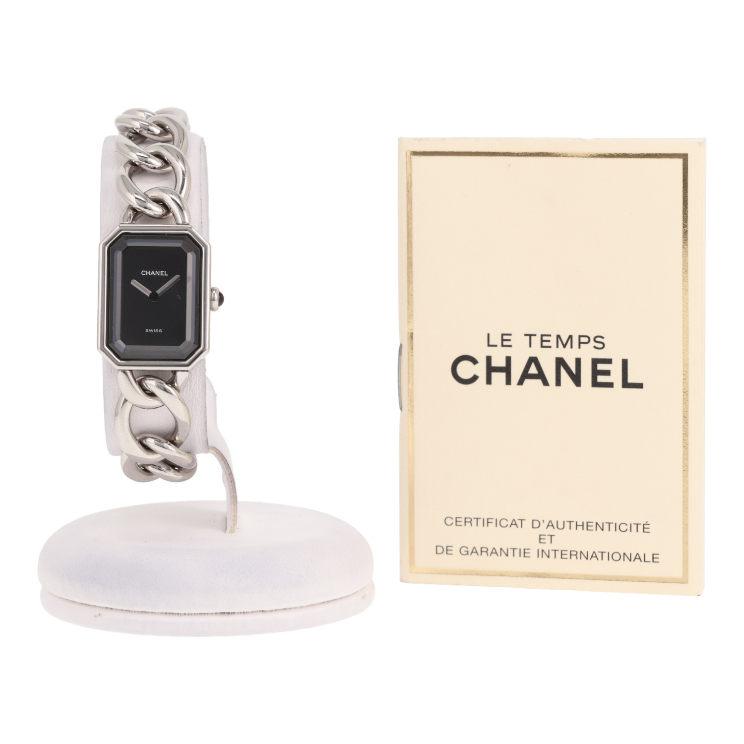 Montre Chanel Première taille XL  en acier Vers 1997