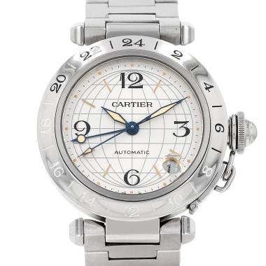 Cartier Pasha watch in steel, Ref: Cartier - 2377  Circa 2000