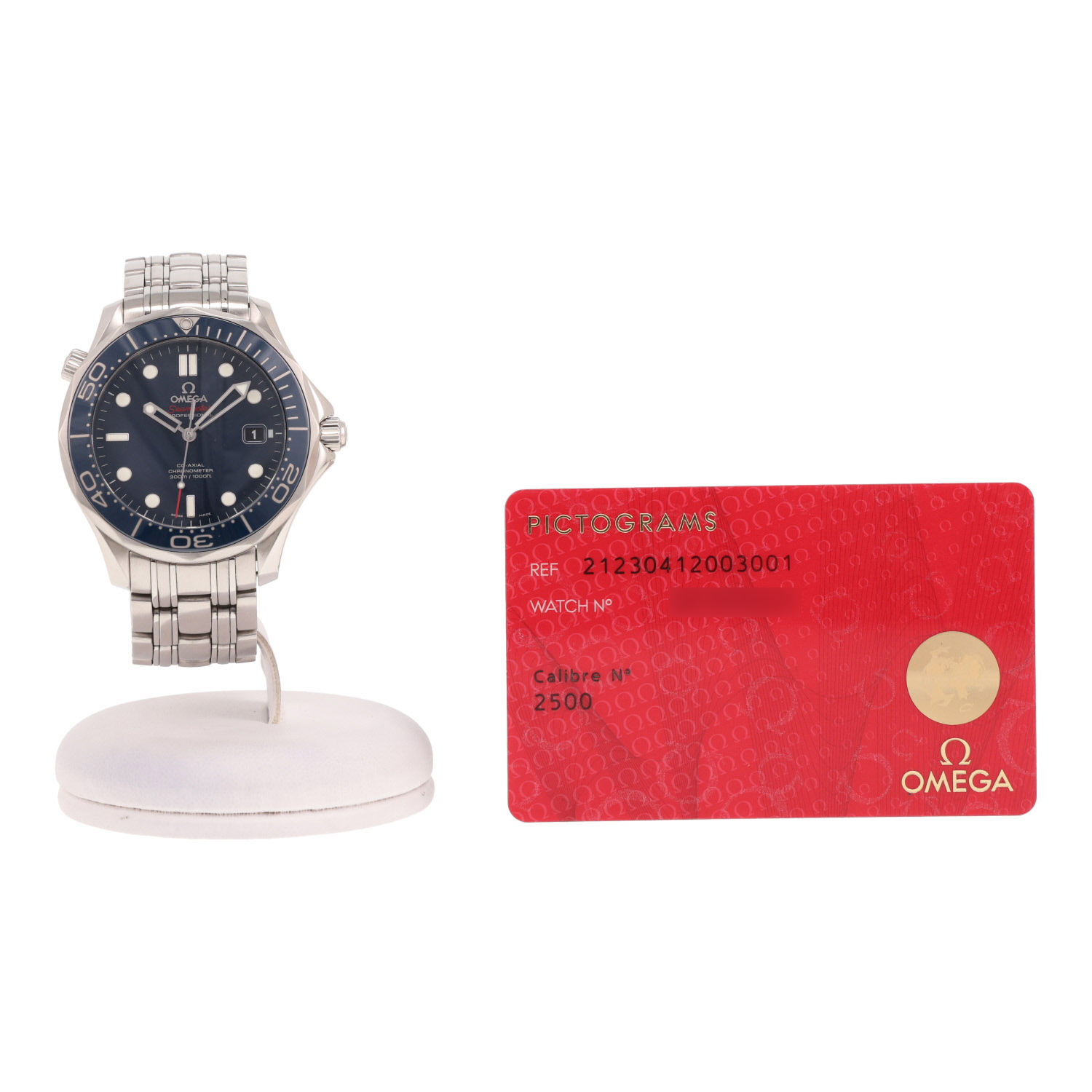 Orologio Omega Seamaster Diver 300 M in acciaio, rif.: Omega - 212.30.41.20.03.001  Circa 2016