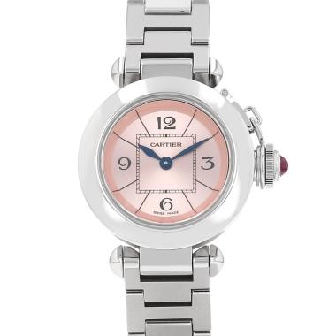 Orologio Cartier Miss Pasha in acciaio, rif.: Cartier - 2973, intorno al 2010