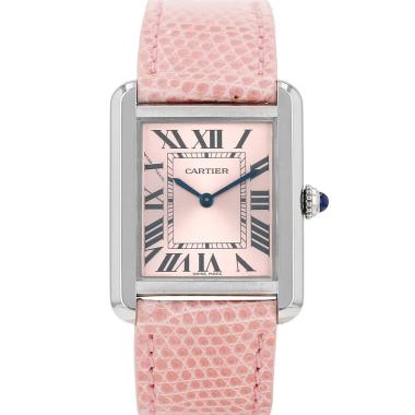 Cartier Tank Solo small model watch in steel, Ref: Cartier - 3170, circa 2010
