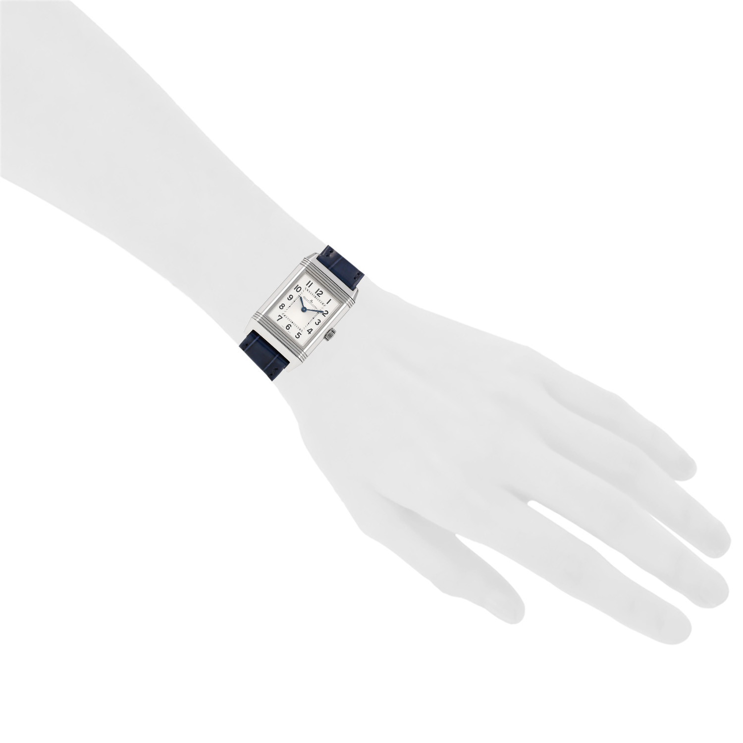 Montre Jaeger-LeCoultre Reverso Lady en acier Ref: Jaeger-LeCoultre - 211.8.47  Vers 2010 - Detail D1