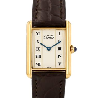 Cartier Tank Must watch in vermeil Ref: Cartier - 681006  Circa 1990