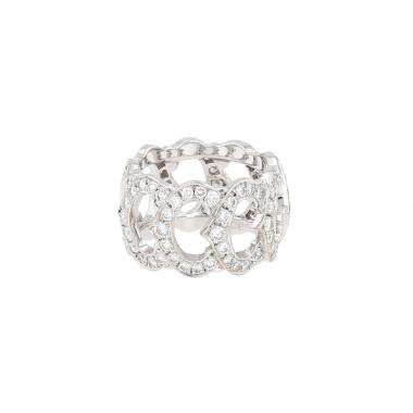 Cartier C de Cartier ring in white gold and diamonds