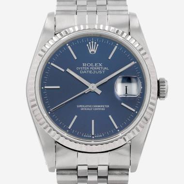 Montre Rolex Datejust en or et acier Ref: Rolex - 16234  Vers 1988