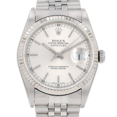 Rolex Datejust watch in gold and steel, Ref: Rolex - 16234  Circa 1998
