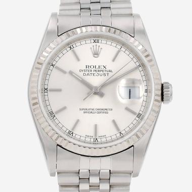 Rolex Datejust watch in gold and steel, Ref: Rolex - 16234  Circa 1998