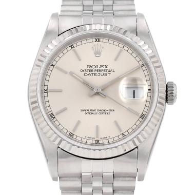 Montre Rolex Datejust en or et acier Ref: Rolex - 16234  Vers 1996