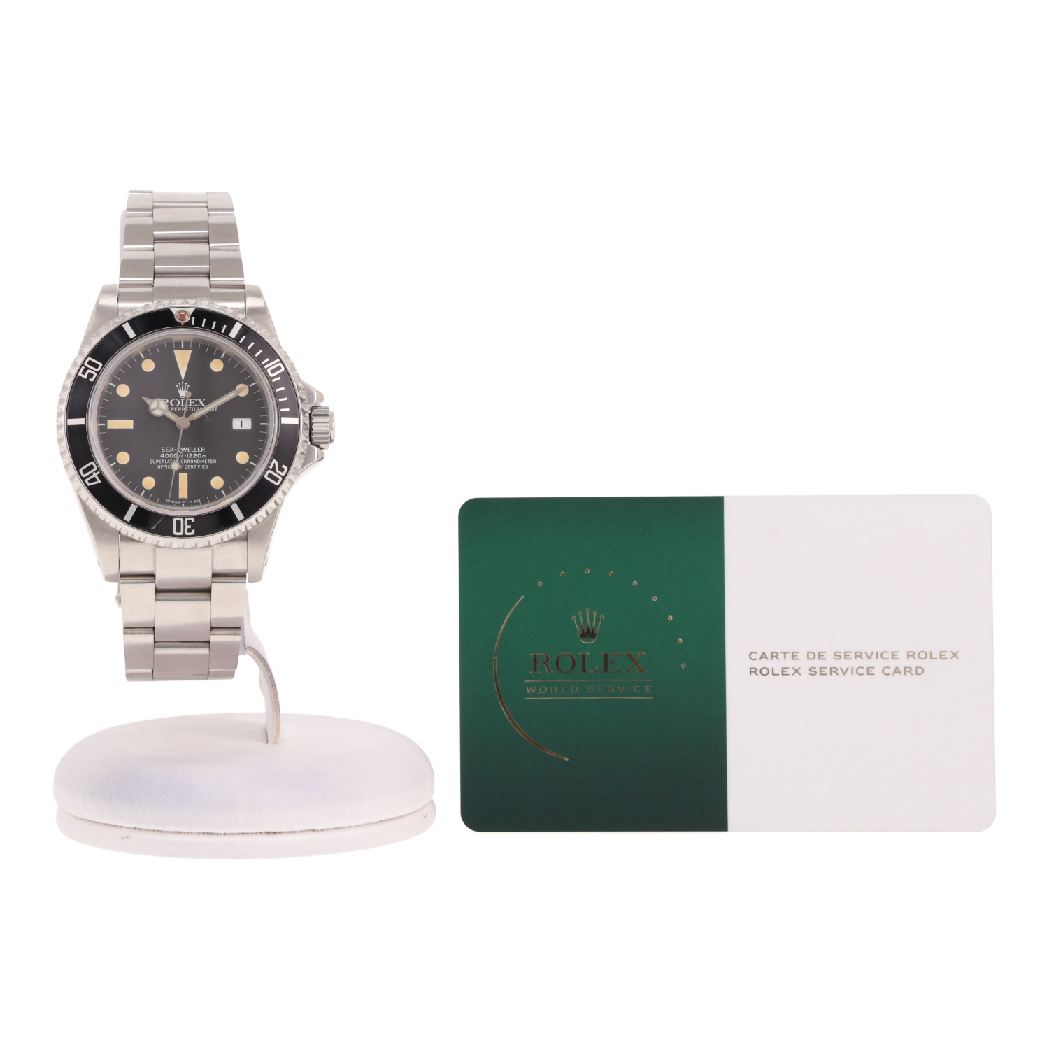 Reloj Rolex Sea Dweller de acero, ref.: Rolex - 16600, hacia 1982
