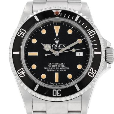 Montre Rolex Sea Dweller en acier Ref: Rolex - 16600  Vers 1982
