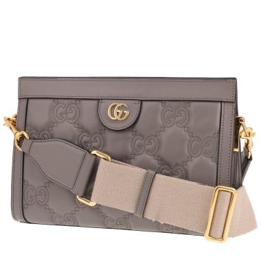 Gucci Ophidia shoulder bag in grey monogram leather