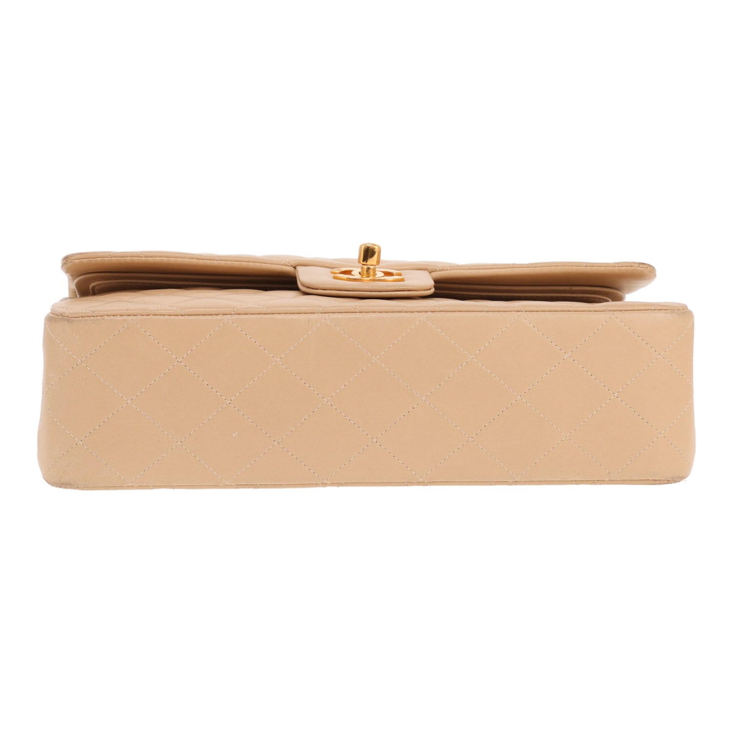 Borsa Chanel  Timeless Classic in pelle trapuntata beige - Detail D1