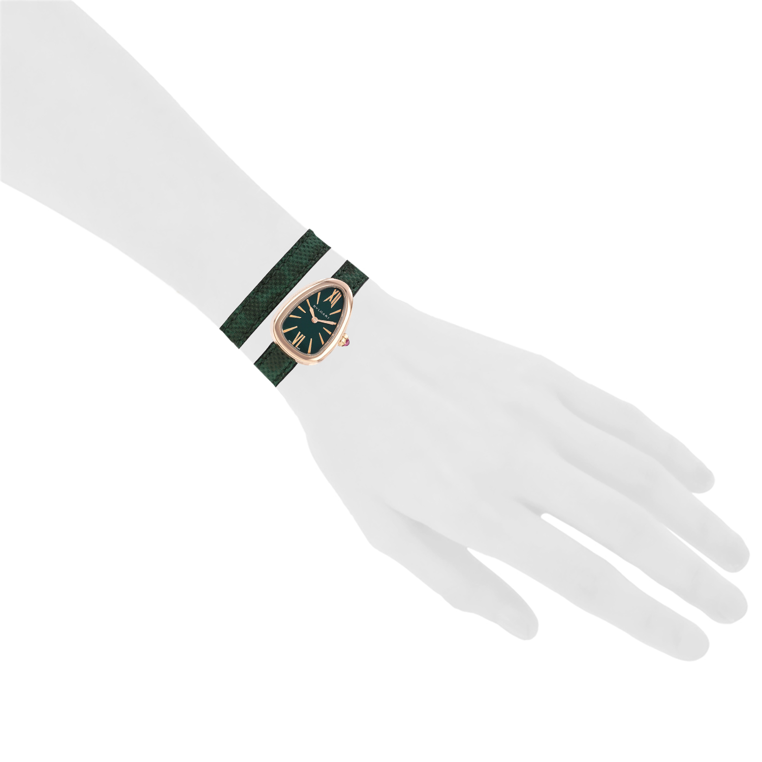 Bulgari Serpenti watch in rose gold, circa 2020 - Detail D1