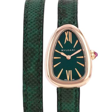 Orologio Bulgari Serpenti in oro rosa, intorno al 2020