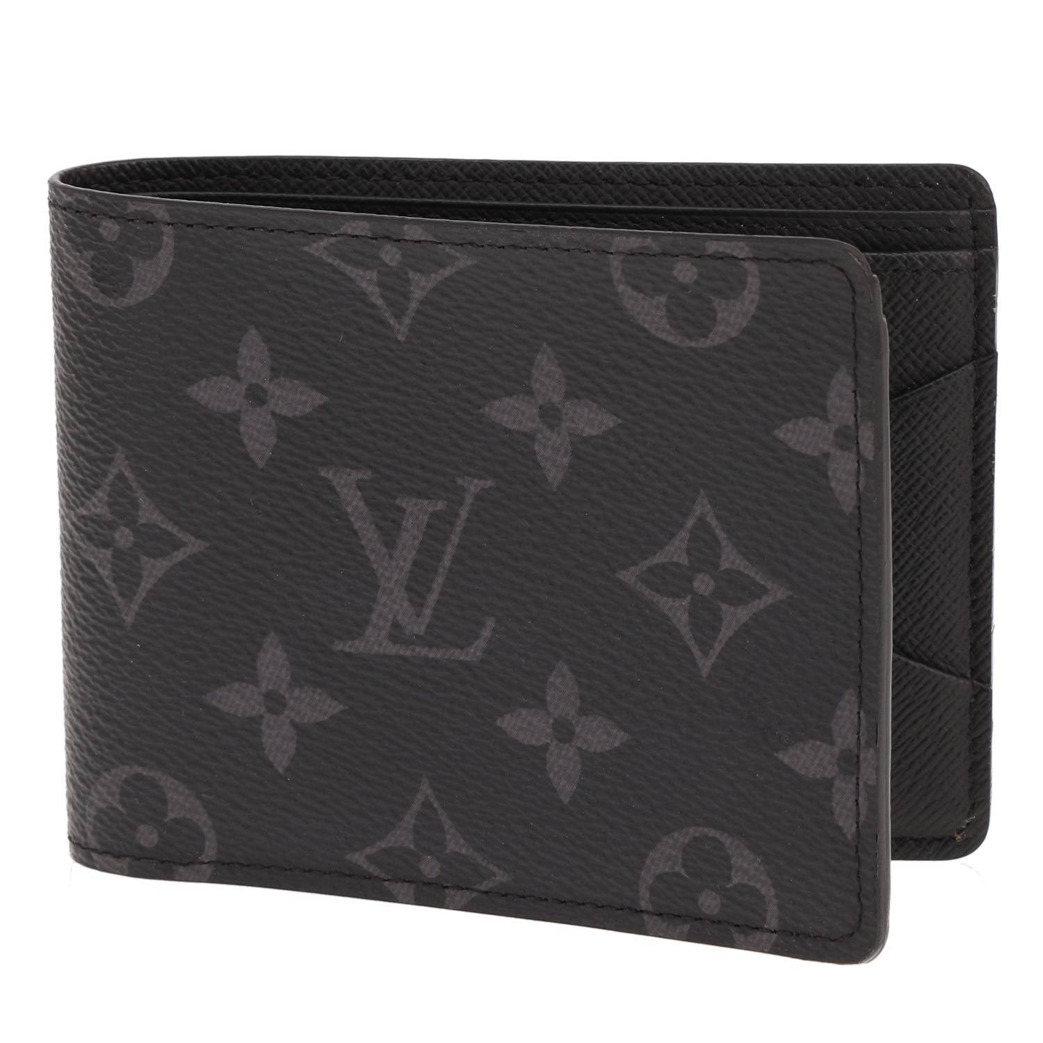 Portefeuille Louis Vuitton Multiple Monogram Noir Occasion Portefeuille Louis Vuitton Multiple Monogram Noir Occasion