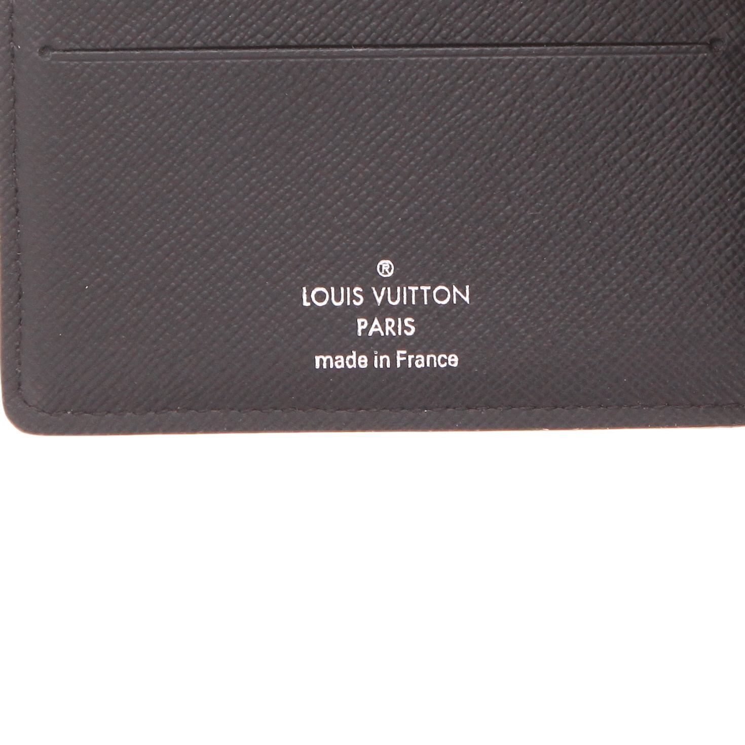 Cartera Louis Vuitton «Multiple» de lona Monogram negra y gris y piel negra - Detail D2