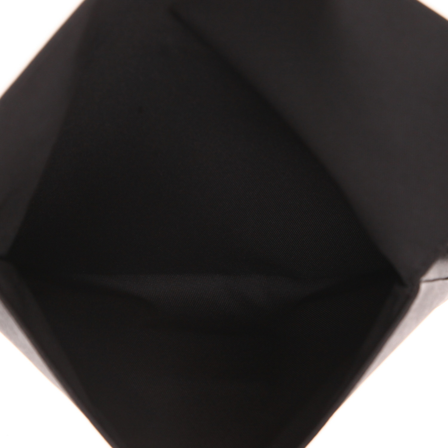 Pochette Louis Vuitton  S Lock en toile monogram noire et grise - Detail D3