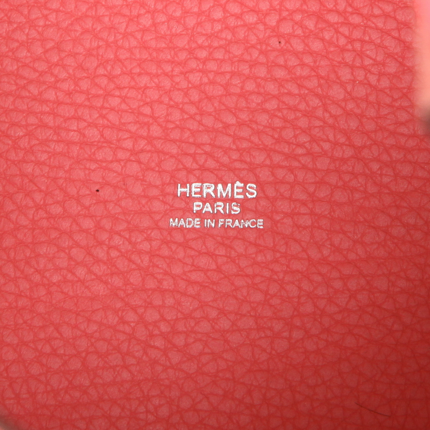 Borsa Hermès Picotin da 18 cm in pelle Togo Rose Azalée - Detail D2
