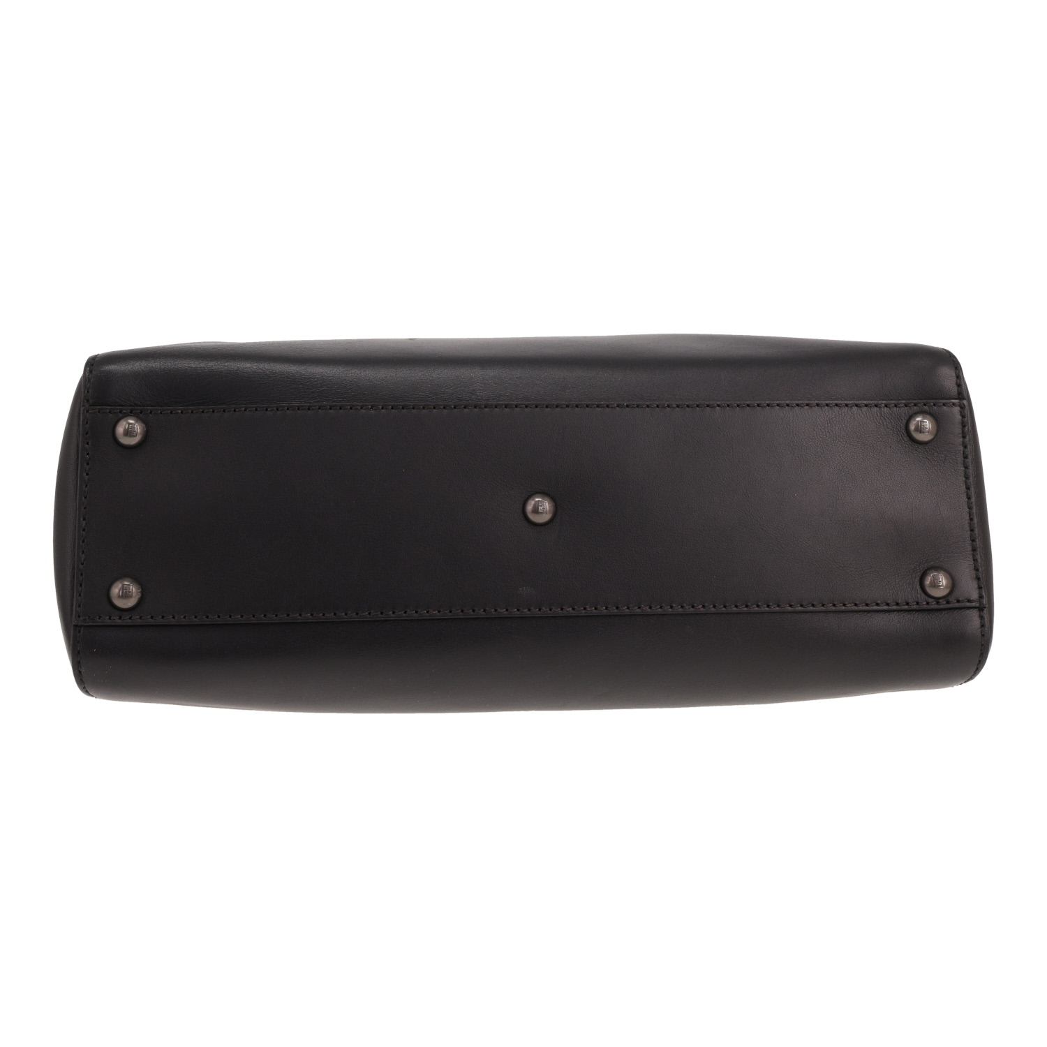 Bolso Fendi Peekaboo de piel negra - Detail D1