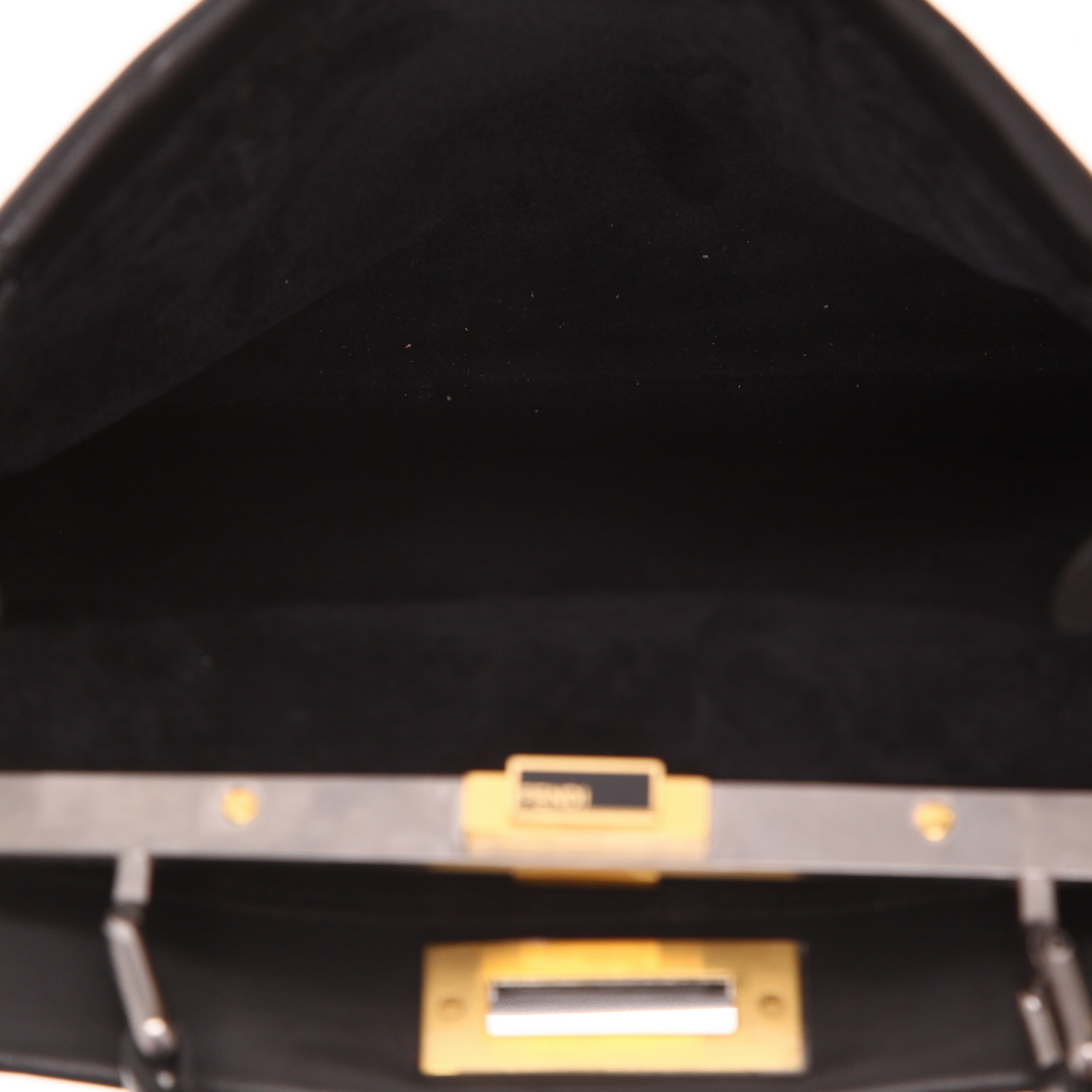 Bolso Fendi Peekaboo de piel negra - Detail D4