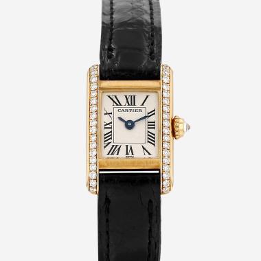 Cartier Mini Tank  in yellow gold Ref: Cartier - 13601  Circa 1998