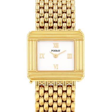 Poiray ‘Ma Première’ gold-plated watch, circa 2000