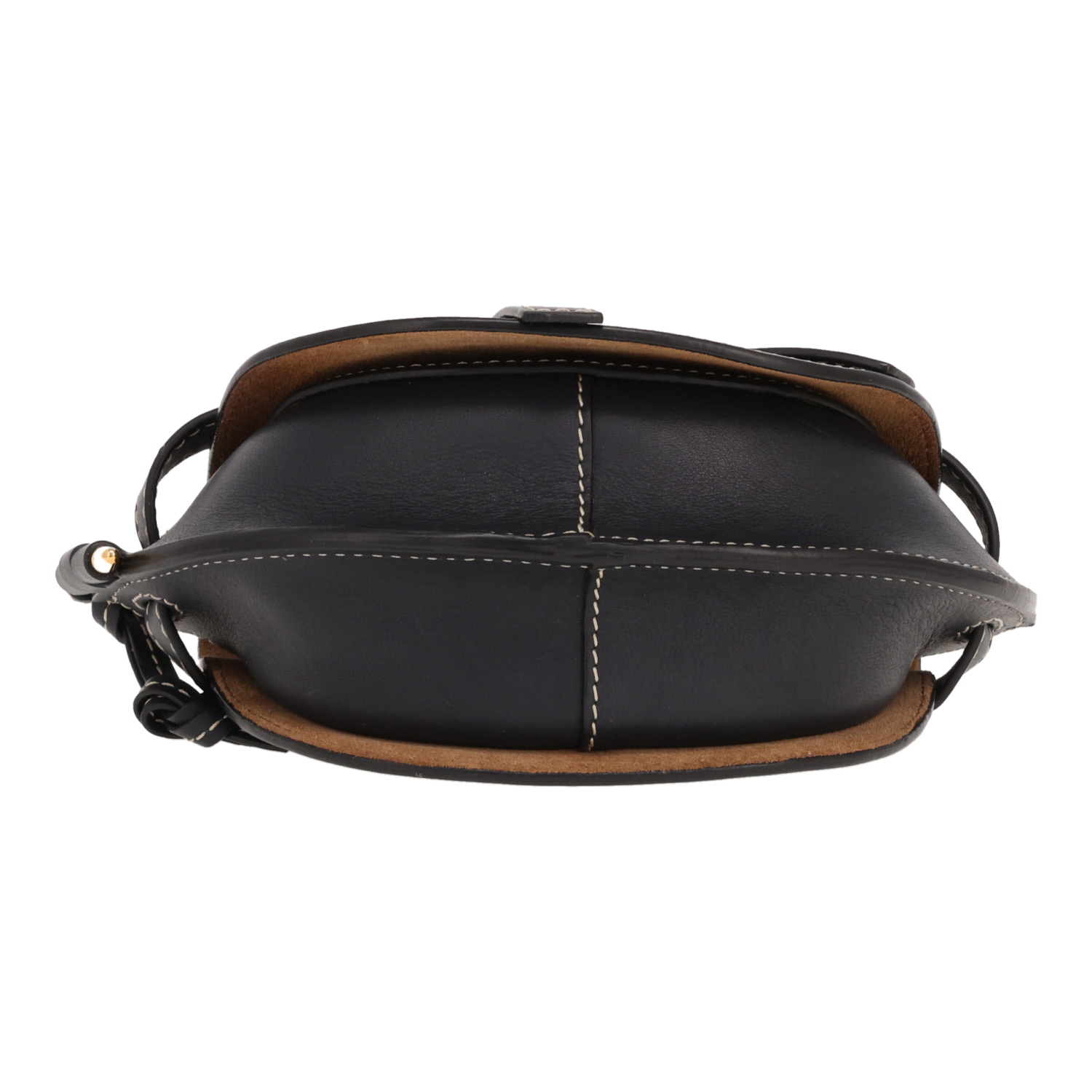 Borsa a tracolla Loewe  Gate mini  in pelle Bleu Marine - Detail D1