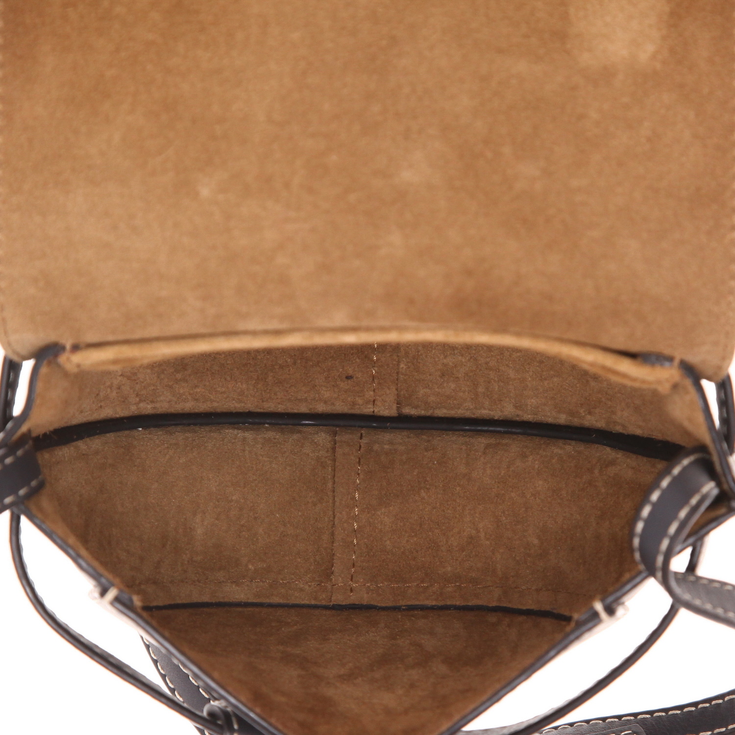 Bolso bandolera Loewe «Gate mini» de piel Bleu Marine - Detail D3