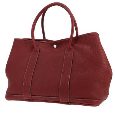 Sac à main Hermès  Garden Party 36 cm en cuir togo rouge H