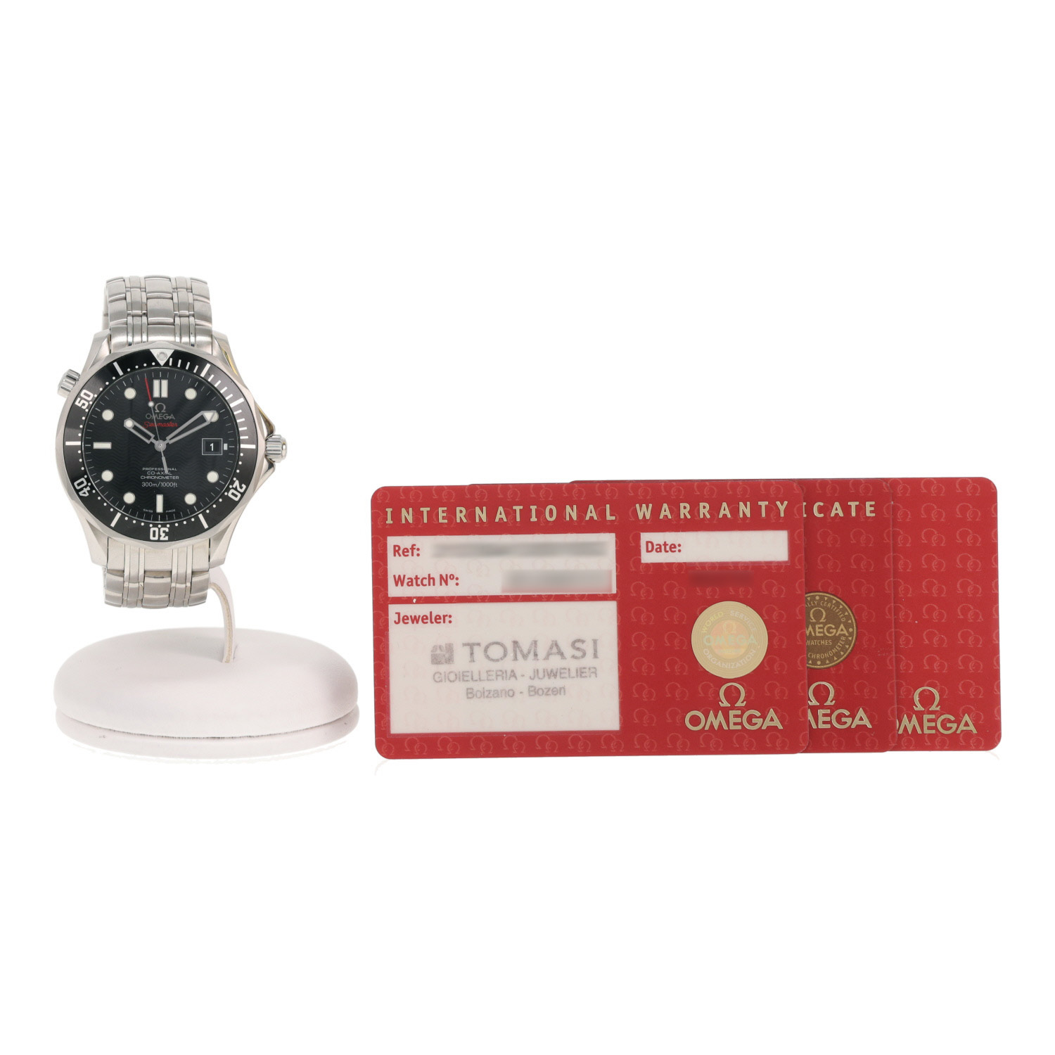 Montre Omega Seamaster 300 M en acier Ref: Omega - 212.30.41.20.01.002 - Detail D2