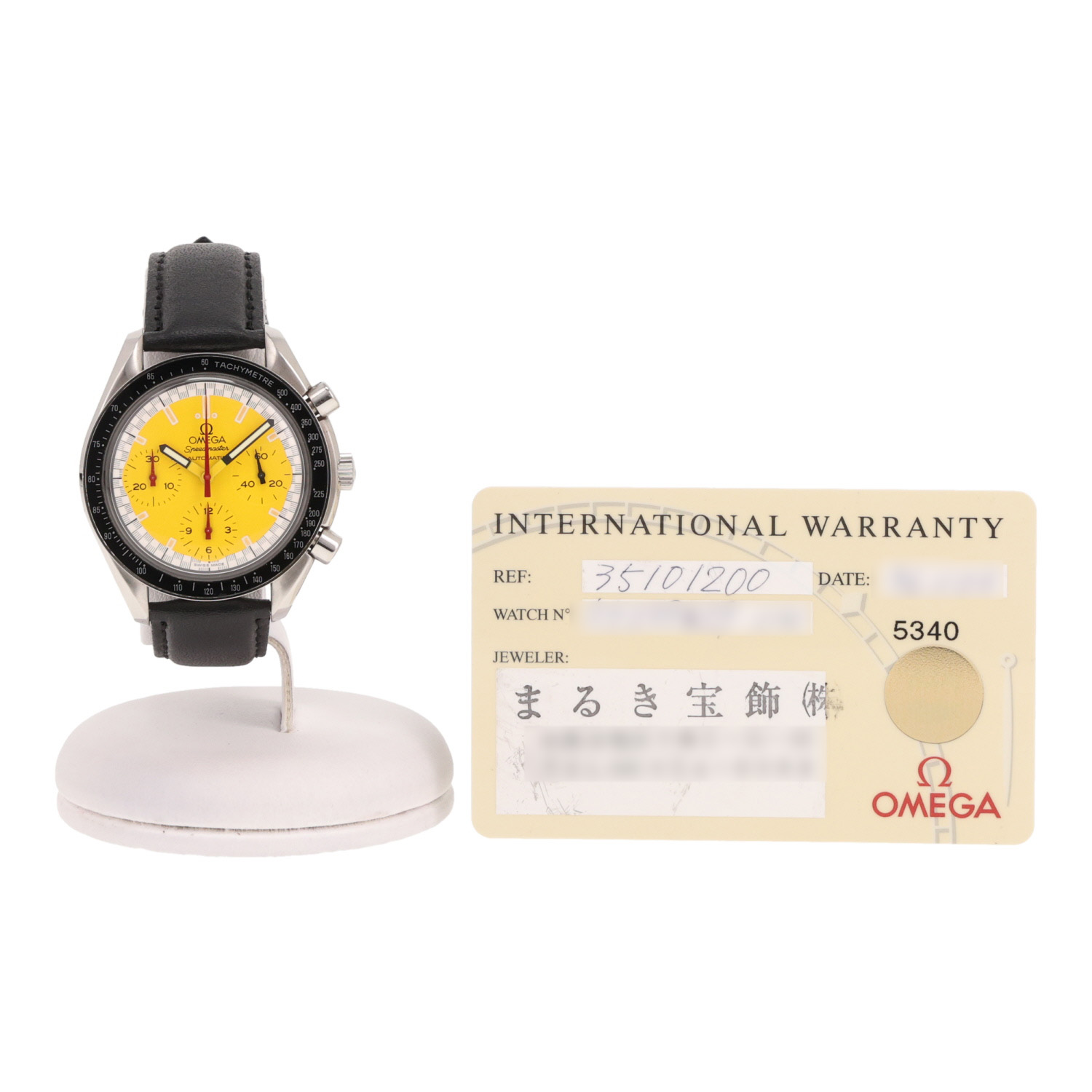 Reloj Omega Speedmaster Automatic de acero, ref.: Omega - 3510.12, hacia 1996 - Detail D2