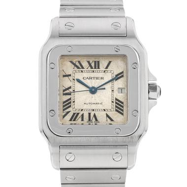 Cartier Santos Galbée watch in steel, Ref: Cartier - 2319  Circa 2000