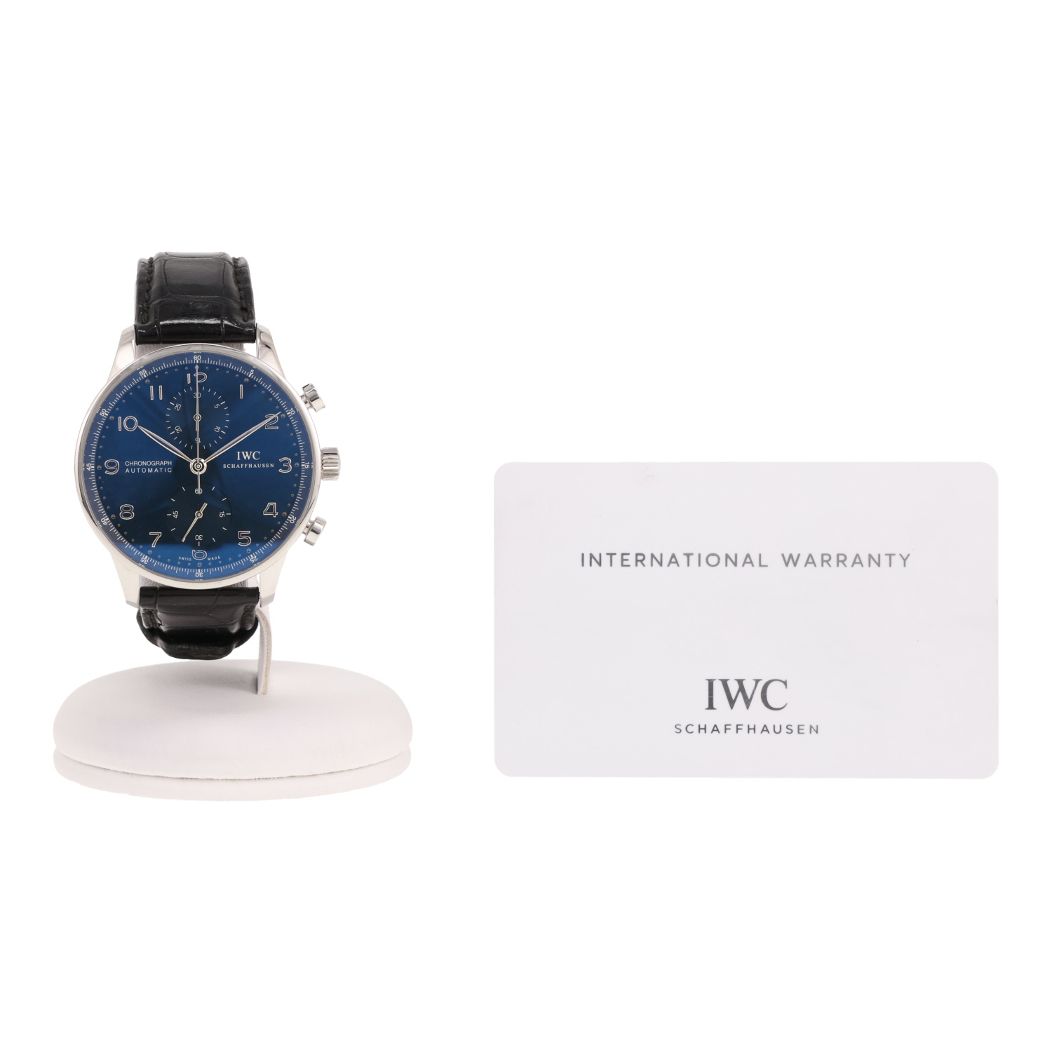 Orologio IWC Portuguese-Cronografo in acciaio, intorno al 2017