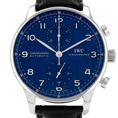 Orologio IWC Portuguese-Cronografo in acciaio, intorno al 2017