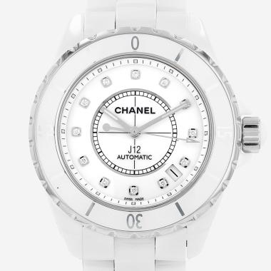 Chanel J12 watch in white ceramic, circa 2010