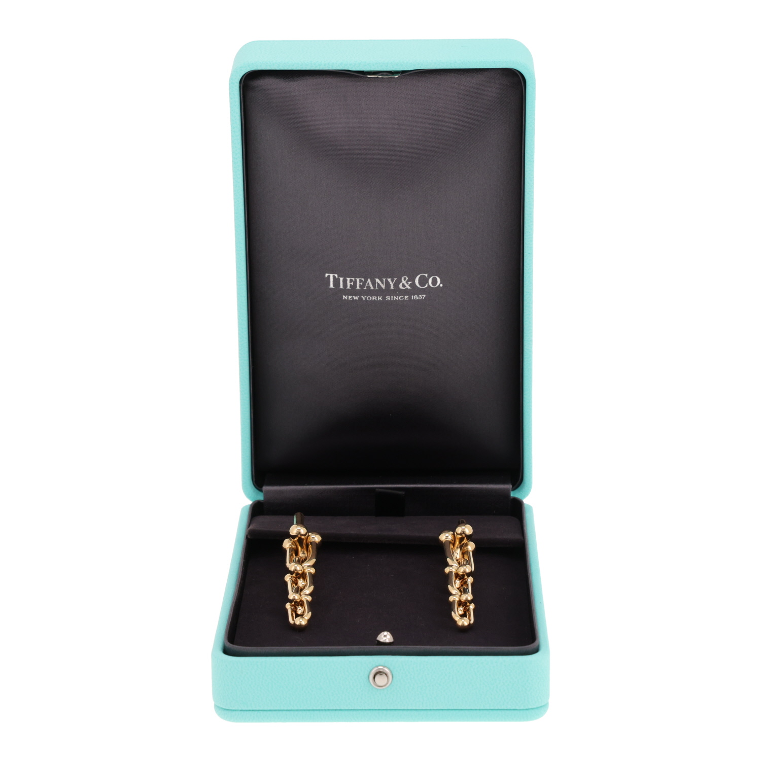 Par de hebillas Tiffany & Co HardWear de oro amarillo - Detail D2