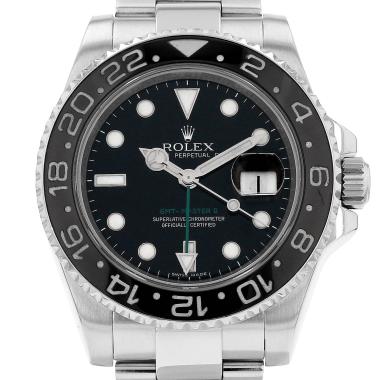 Montre Rolex GMT-Master II en acier Ref: Rolex - 116710  Vers 2006