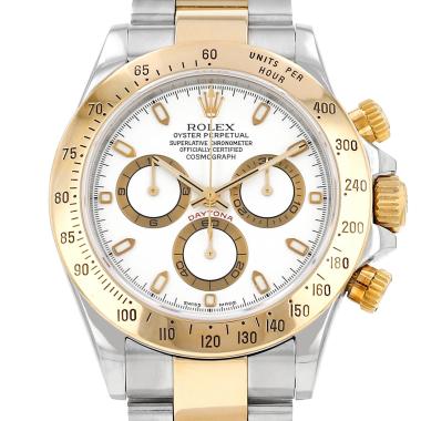Reloj Rolex Daytona automático de oro y acero, ref.: Rolex - 116523, hacia el año 2000
