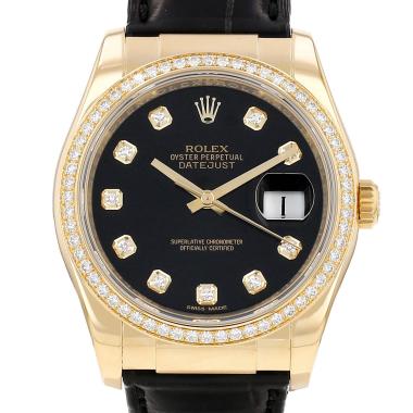 Rolex Datejust watch in yellow gold, Ref: Rolex - 116188, circa 2008