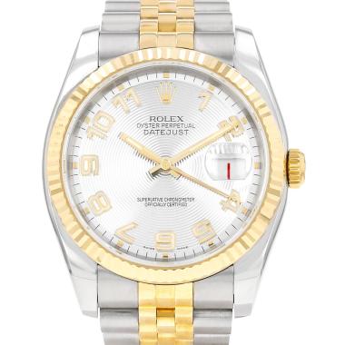 Montre Rolex Datejust en or et acier Ref: Rolex - 116233  Vers 2005
