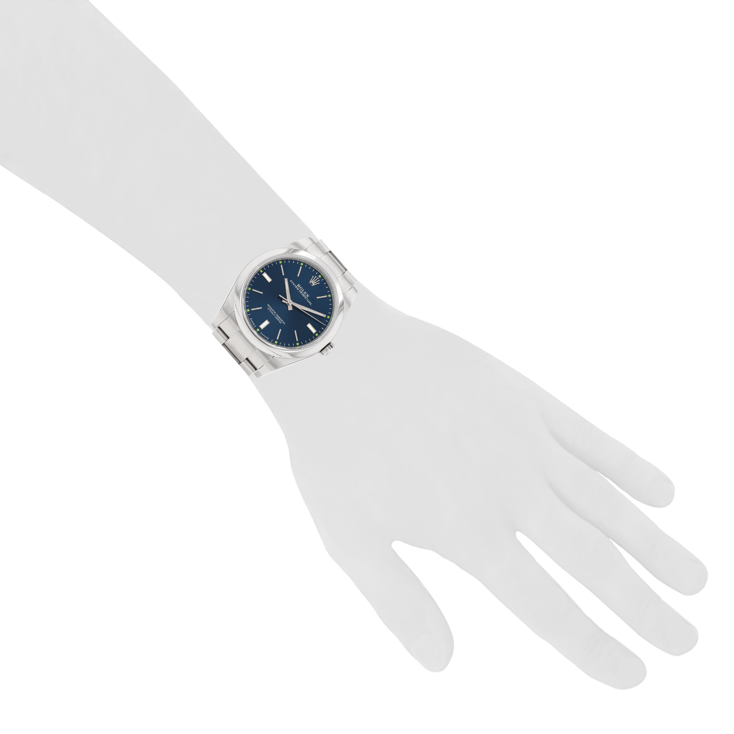 Rolex Oyster Perpetual steel watch, Ref: Rolex - 114300  Circa 2017 - Detail D1