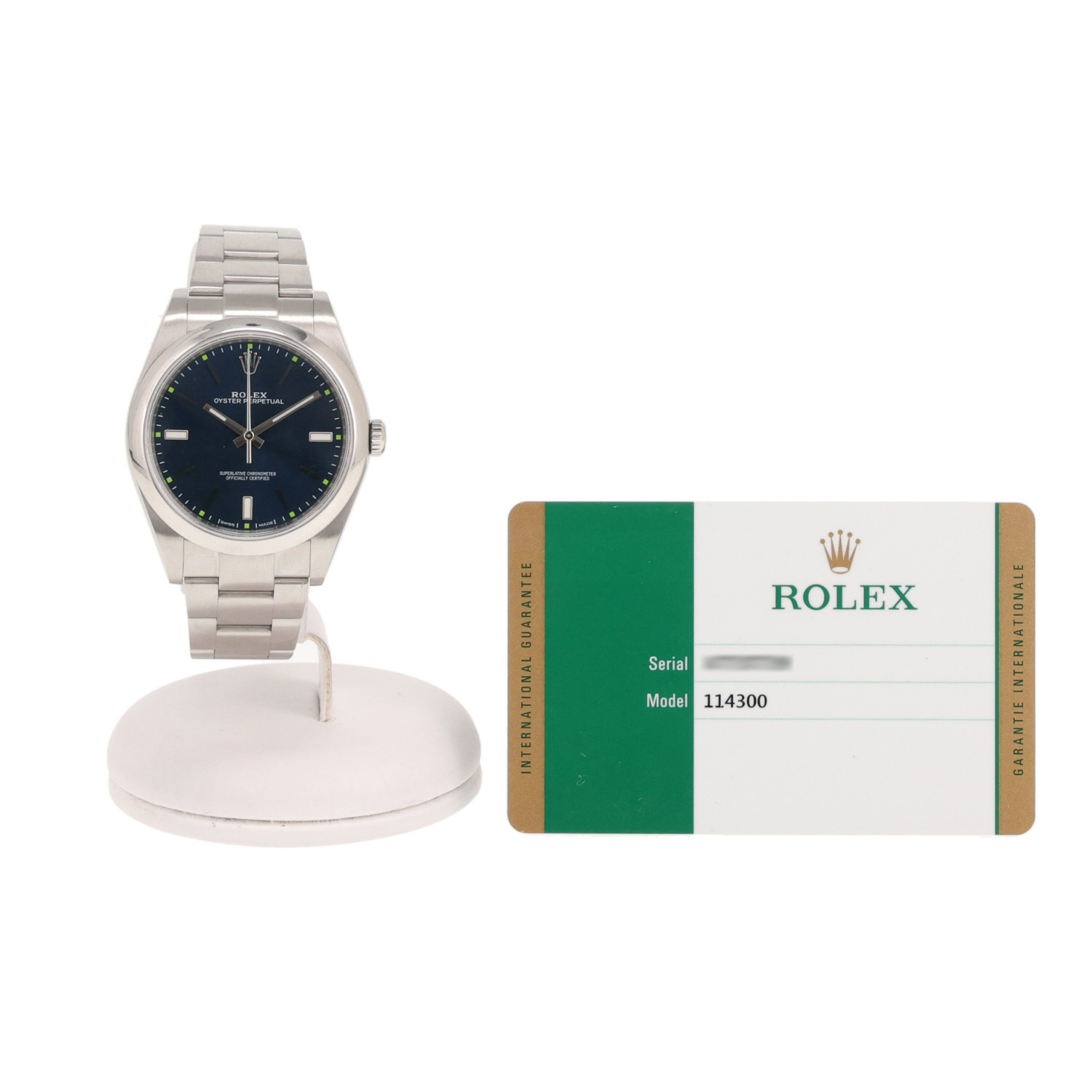 Rolex Oyster Perpetual steel watch, Ref: Rolex - 114300  Circa 2017