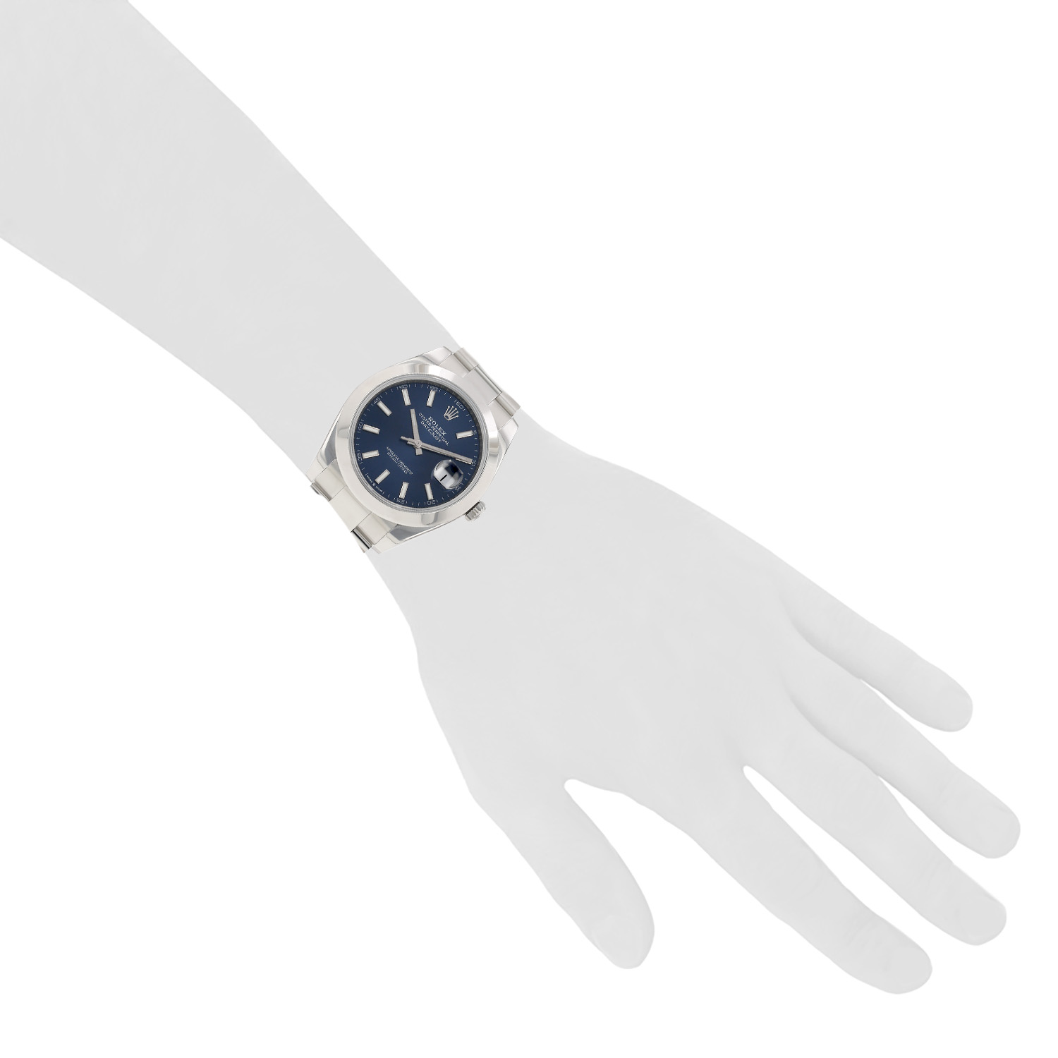Reloj Rolex Datejust 41 de acero y acero, ref.: Rolex - 126300, hacia 2019 - Detail D1