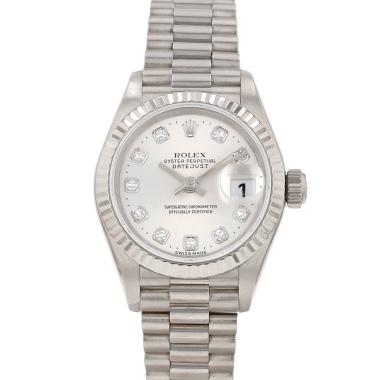 Montre Rolex Datejust Lady en or blanc Ref: Rolex - 79179  Vers 1998