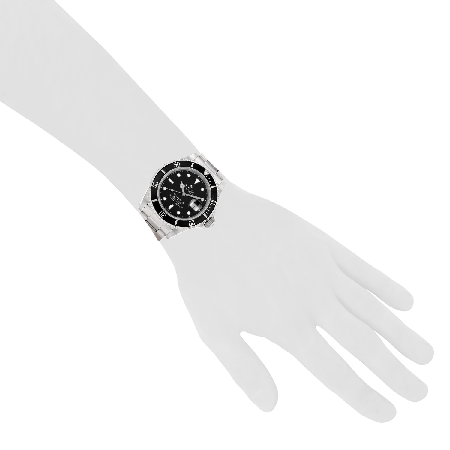 Rolex Submariner Date watch in steel, Ref: Rolex - 116610  Circa 1993 - Detail D1