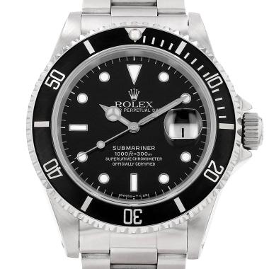 Reloj Rolex Submariner Date de acero, ref.: Rolex - 116610, hacia 1993