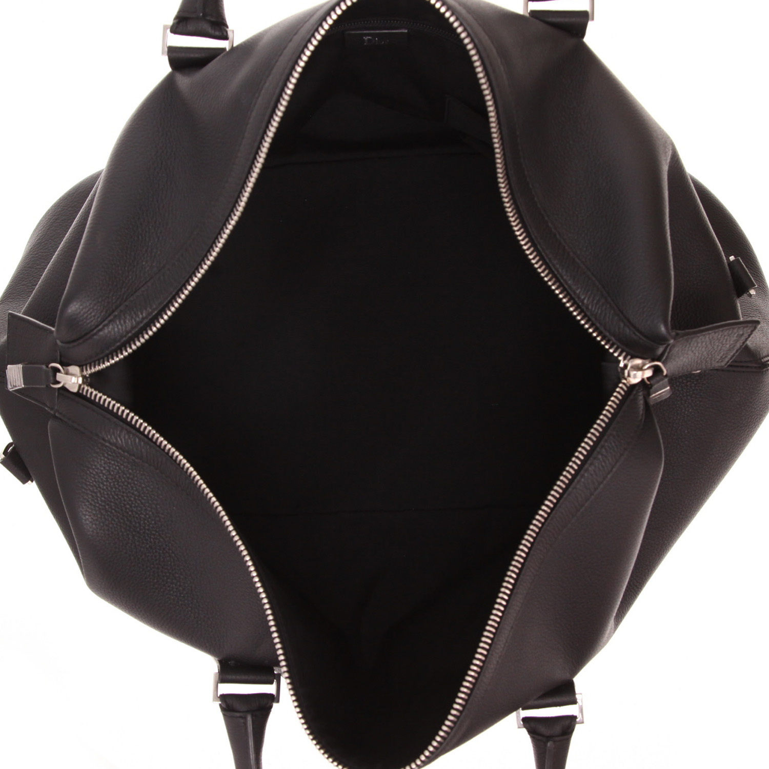 Borsa da viaggio Dior   in pelle nera - Detail D3
