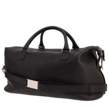 Sac de voyage Dior   en cuir noir